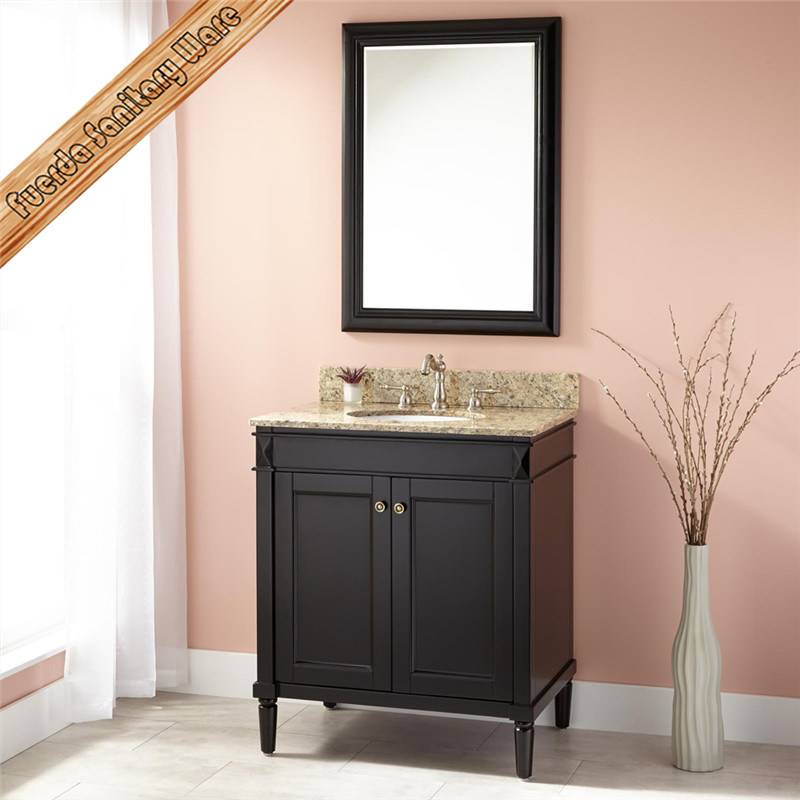 Solid Wood Bathroom Vanity China Bathroom Cabinet