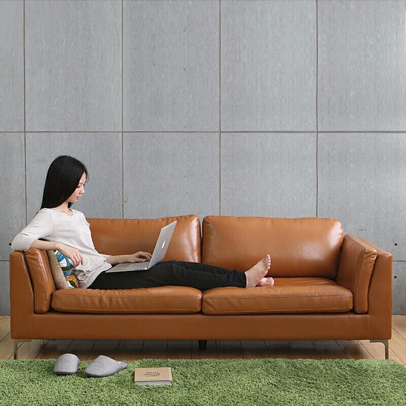 Leather Sofa Modern Living Room Sofa