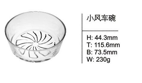 High Quality Glass Bowl Good Glass Bowl Glassware Sdy-F00337