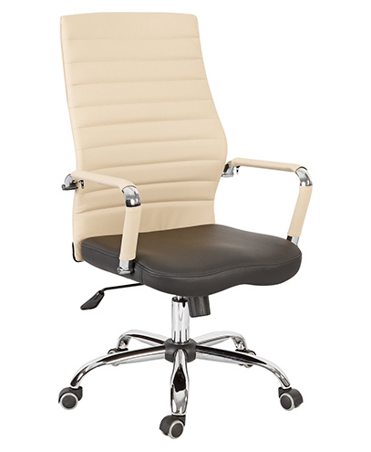 2016 Hot Sales Leather Office Staff Metal Chair (BS-1515)