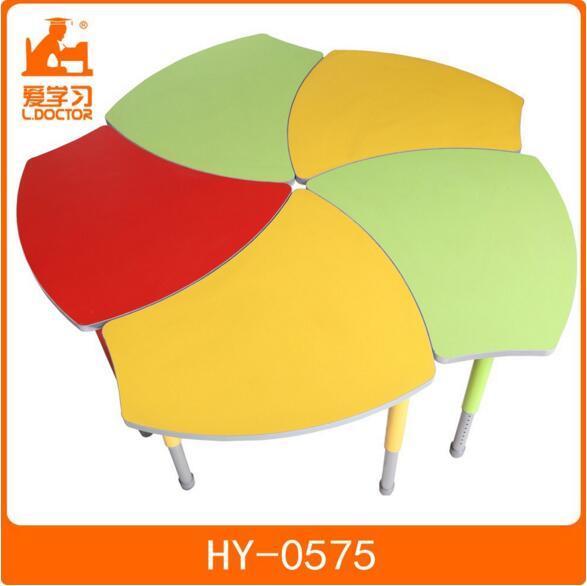 Height Adjustable Wooden Tables&Kindergarten Furniture