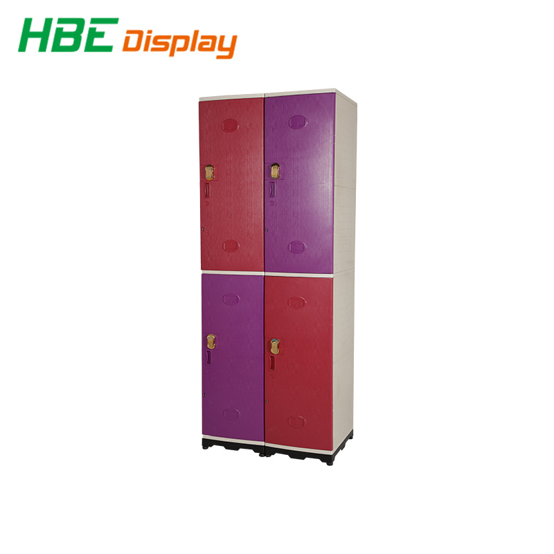 3 Tier ABS Plastic Lockers for School