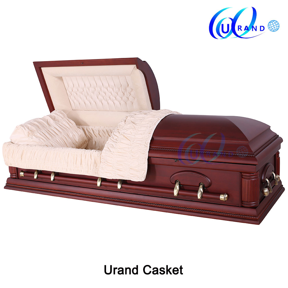 Solid African Hot Seller Mahogany New Models Coffin and Casket