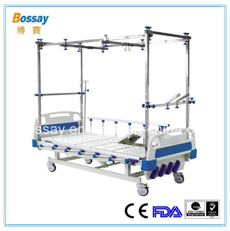 Four Crank Orthopedics Hospital Bed Lumar Traction Hospital Bed