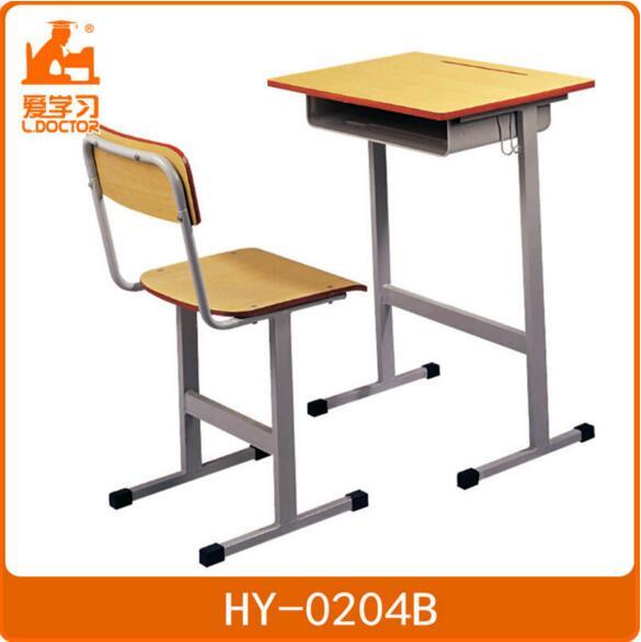 Wooden Metal Single School Student Classroom Furniture