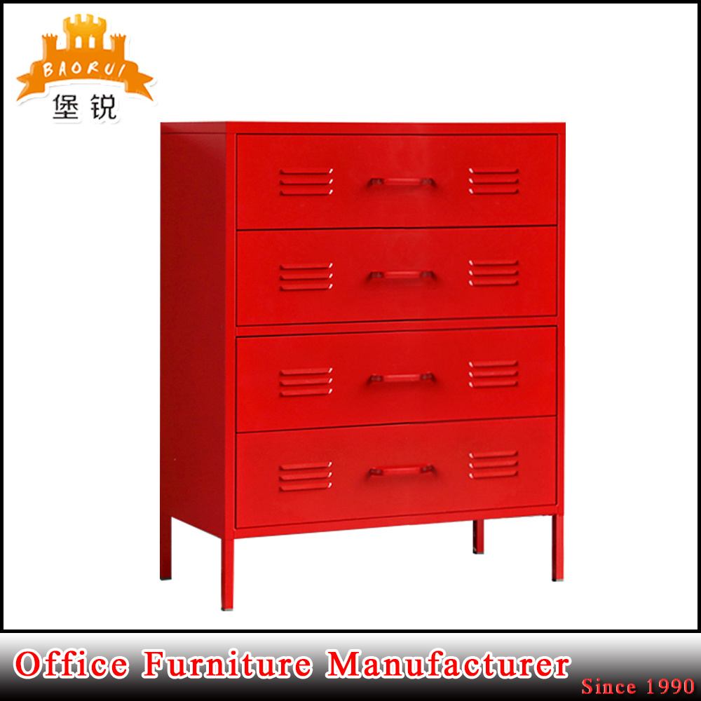 Wide Design Metal 4 Drawer Storage Files Cabinet