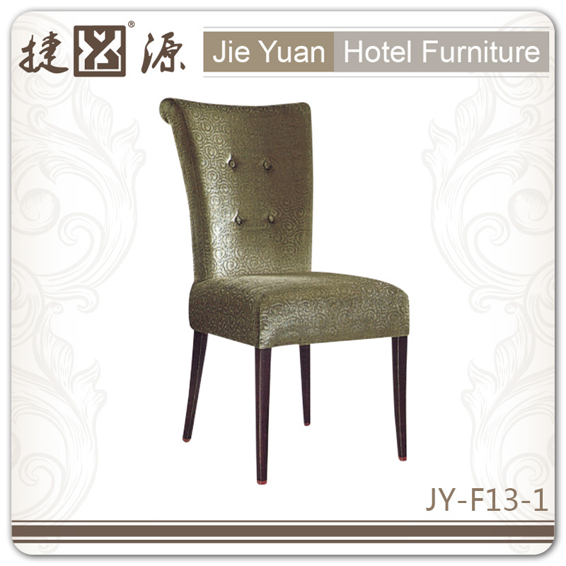 Wood Finish High Quality Upholstered Hotel Furniture Chair (JY-F13-1)