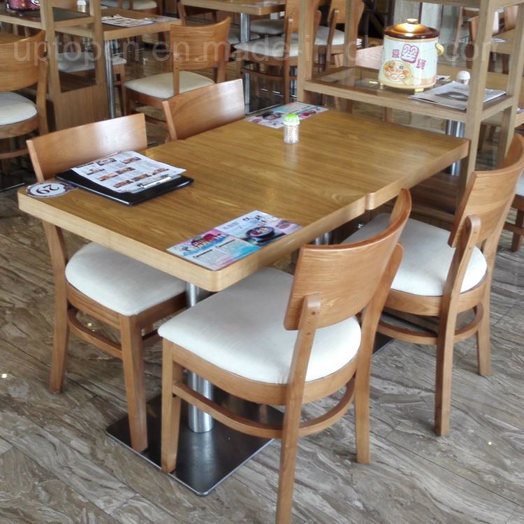 Commercial Restaurant Table and Chair Wooden Dining Furniture (SP-CS337)