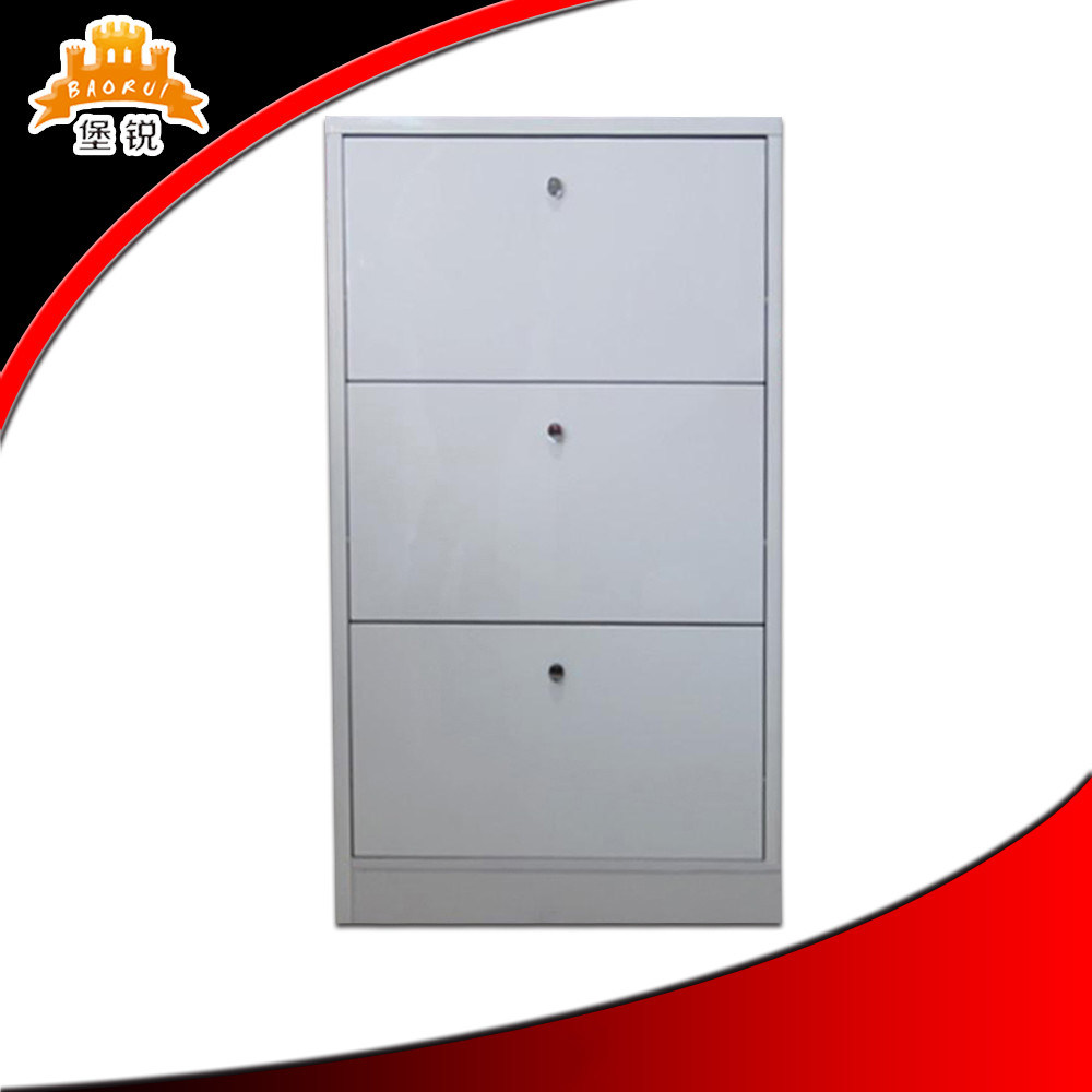 Modern Design Lockable Metal Storage Shoe Cabinet