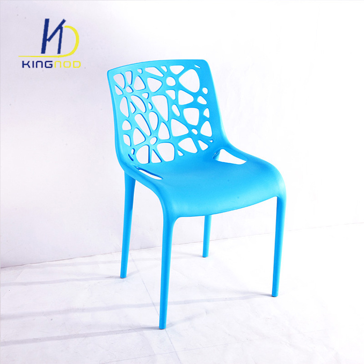 New Arrival Colorful Stackable Plastic Dining Chair