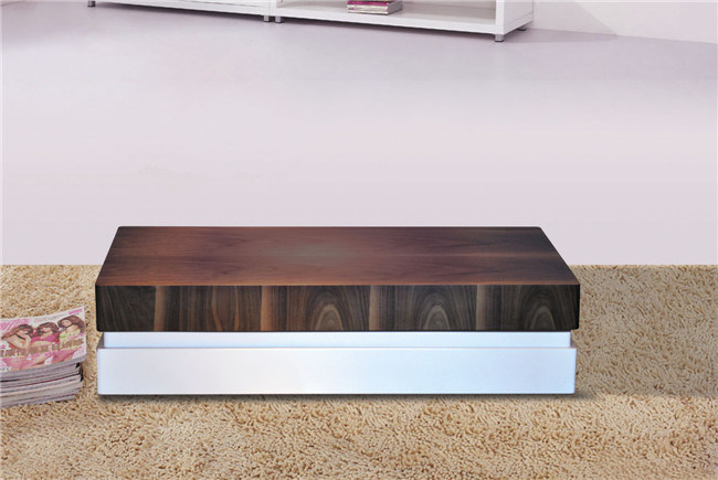 MDF with Veneer Coffee Table (CJ-M039F)