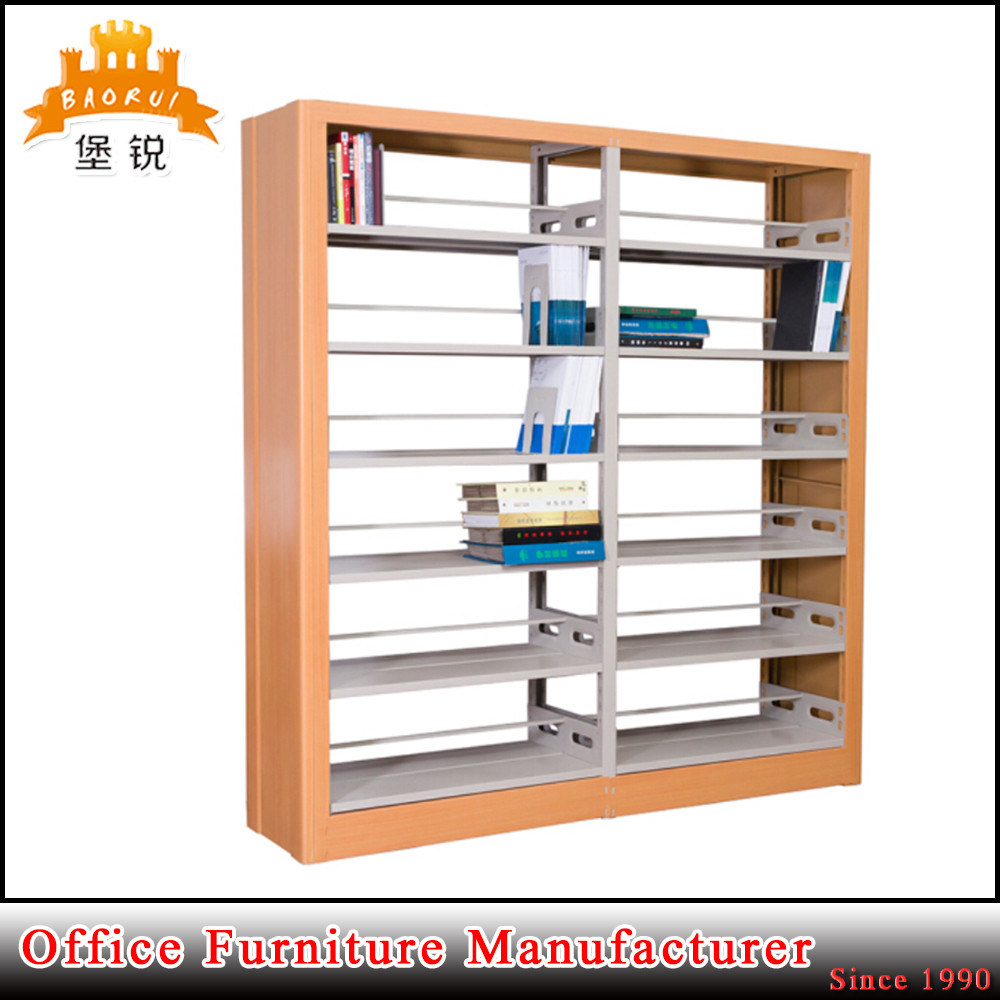 Jas-064 Metal  Double Face Function  Bookshelf Book  Rack  for Sale