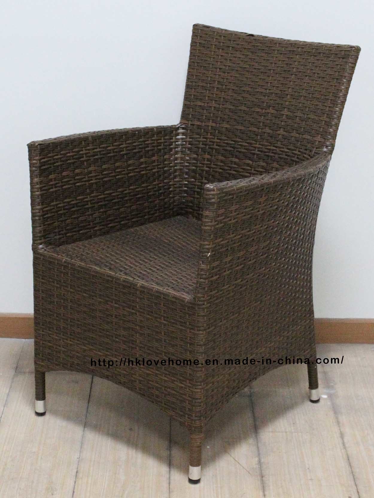 Metal Rattan Outdoor Leisure Lounge Restaurant Dining Garden Chair