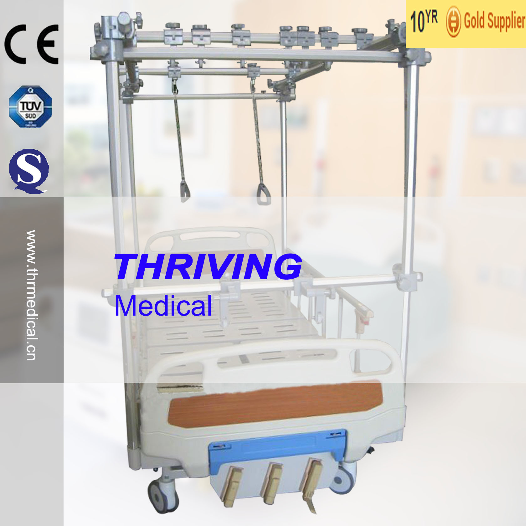 Thr-Tb321 Medical Therapy Traction Bed