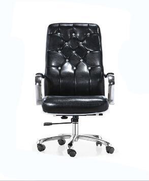 High Back Good Quality Tufted Crystal Executive Manage Swivel Chair