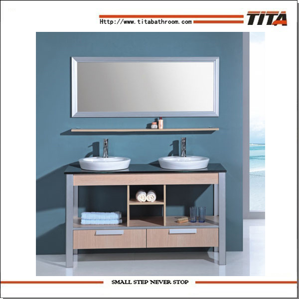 Double Sink Bathroom Vanity/Bathroom Vanities Modern/Hotel Bathroom Furniture (TH0922)