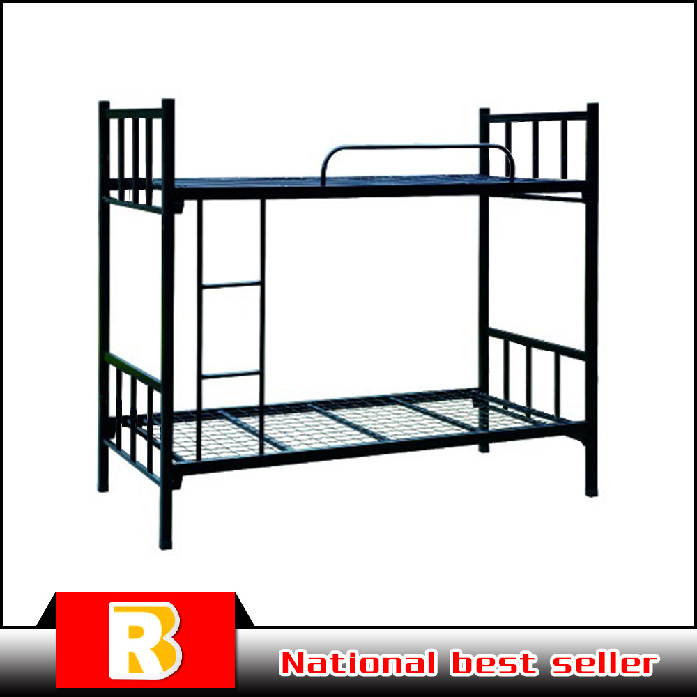 Metal Double Bunk Bed/Adult Metal Bunk Beds/Steel Army Bunk Bed