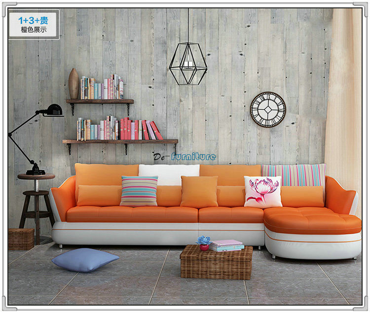 New Design High Quality Living Room Leather Sofa (M303)