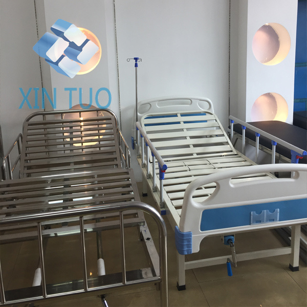 High Quality Simple Stainless Steel Hospital Stainless Steel Bed