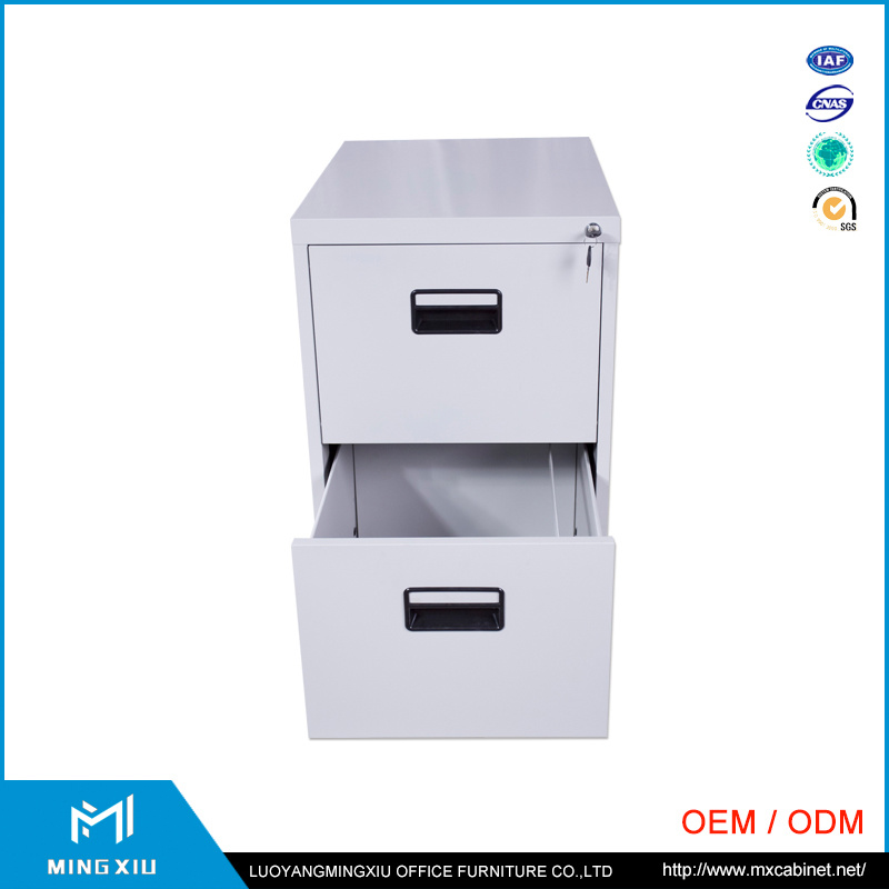 China Factory Steel Hanging File Cabinet Metal Cabinets / 2 Drawer Cabinet