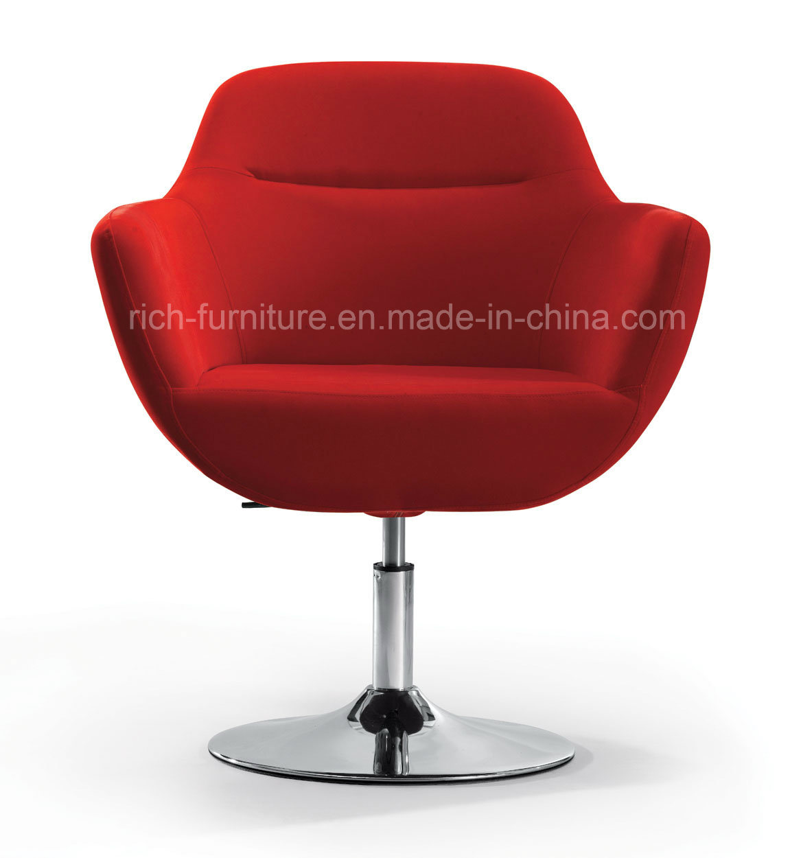 Modern Swivel Metal Bar Chair