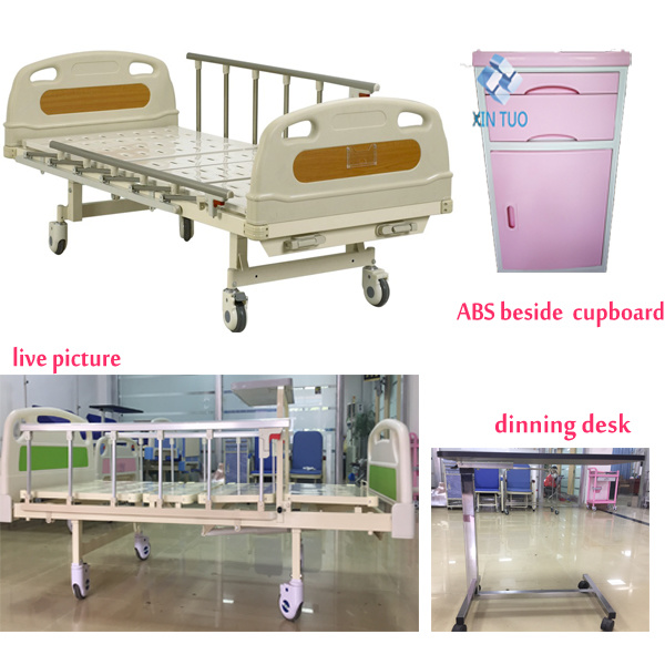 Best Selling Manual 2 Function Medical Bed Hospital Patient Bed