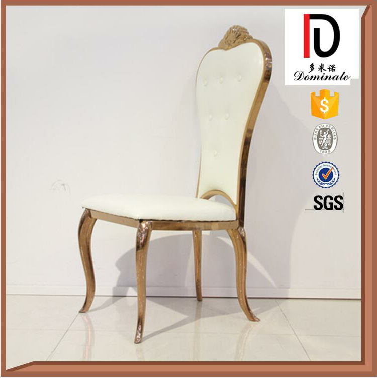 Luxury Elegant Stainless Steel Chair