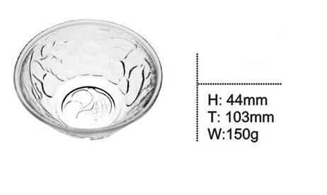 Highball Factory Wholesale Ice Cream Bowls for Table Glassware Sdy-F00333