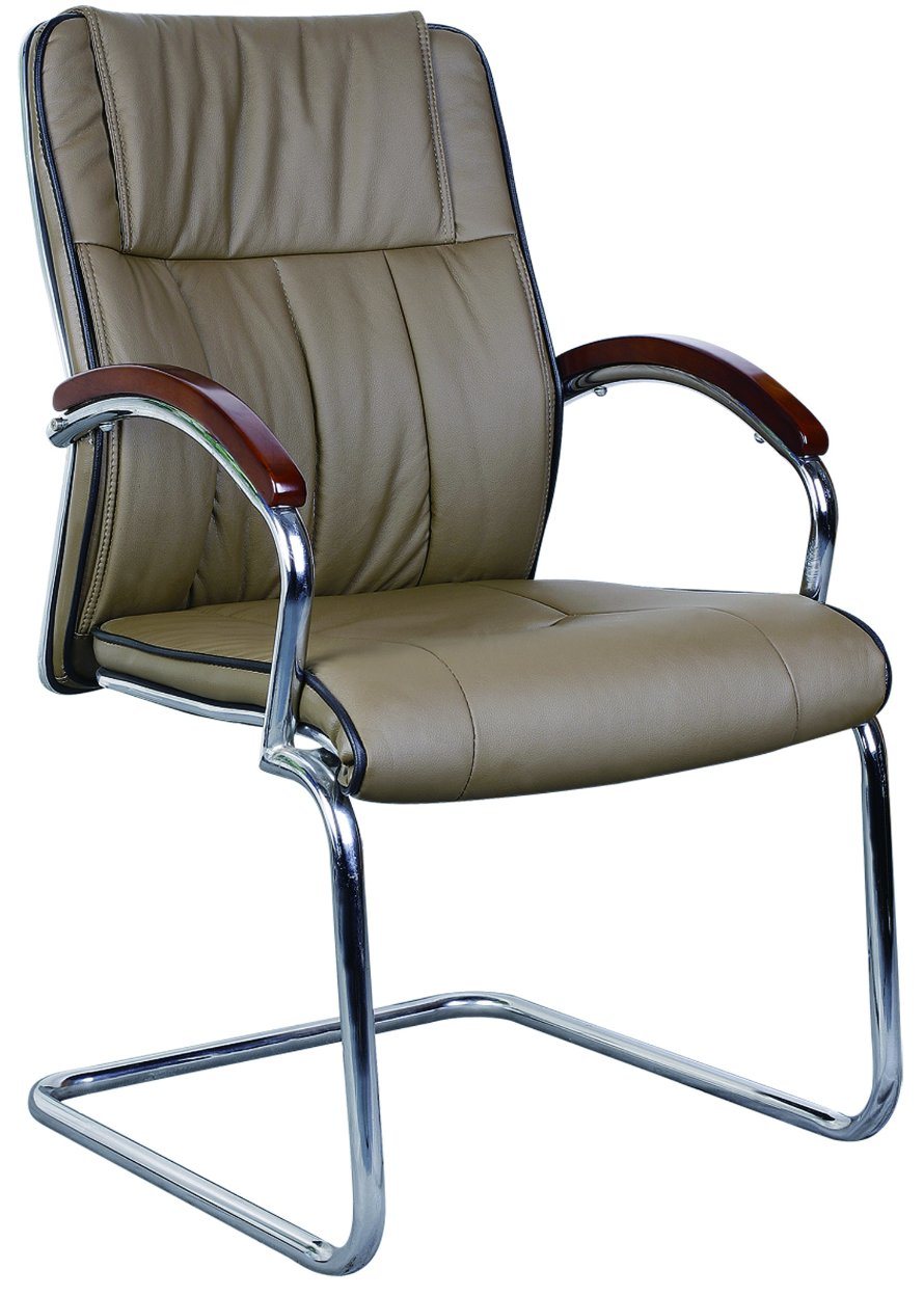 Modern Ergonomic Leather Office Visitor Chair (BS-6050)