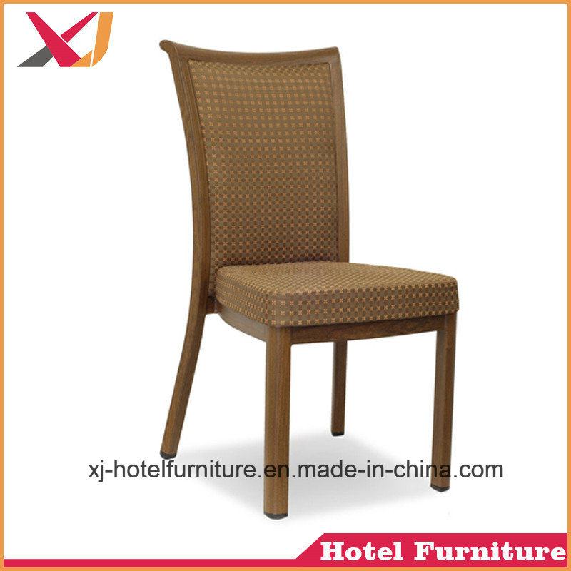 Cheap Imitated Wooden Chair with Steel/Aluminum Frame