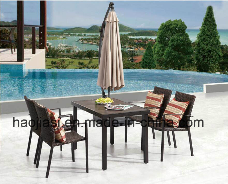 Outdoor /Rattan / Garden / Patio / Hotel Furniture Rattan Chair & Table Set (HS1232C & HS7115DT)