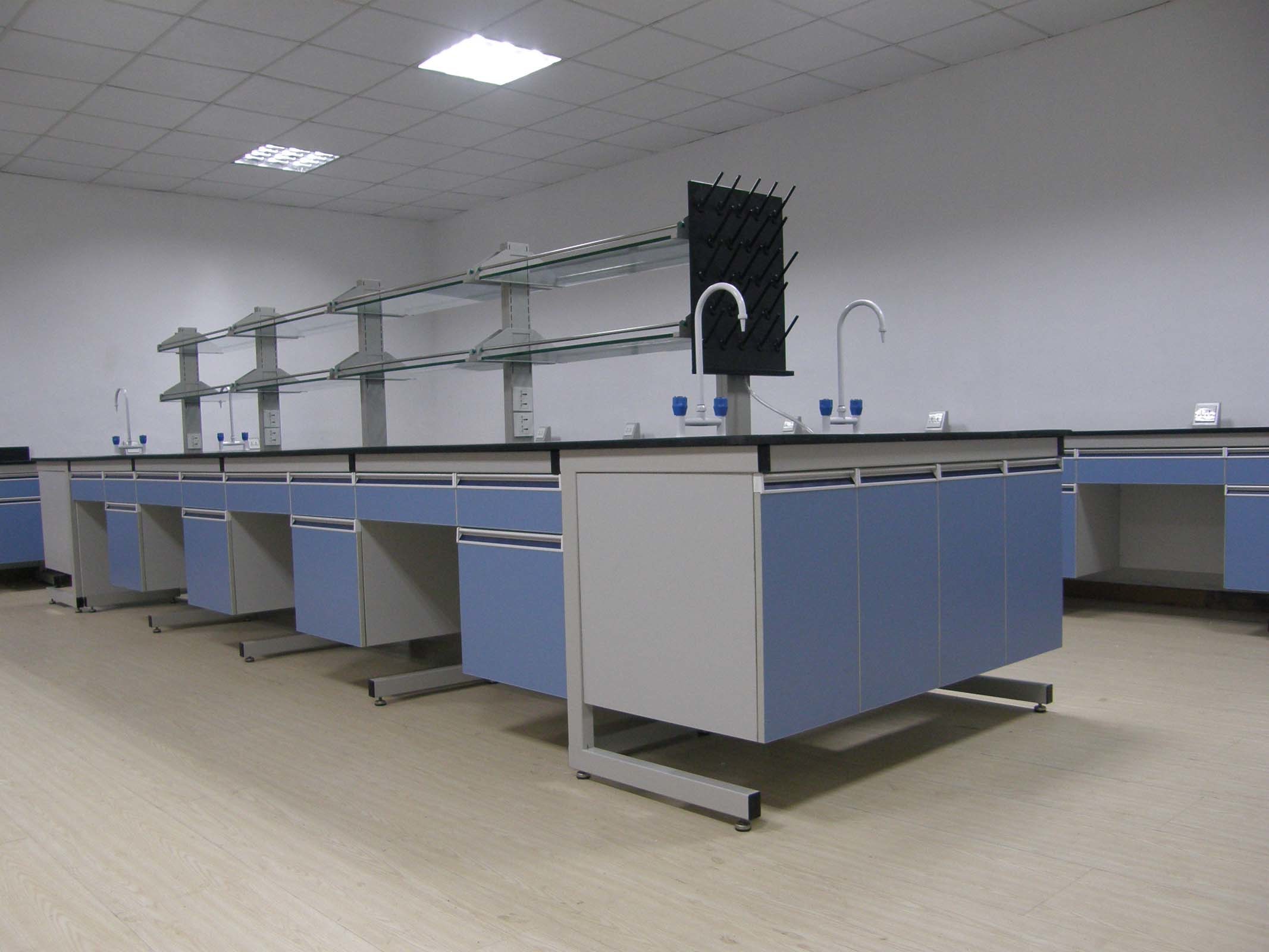 Wood and Steel Lab Furniture (Saudi Arab project)