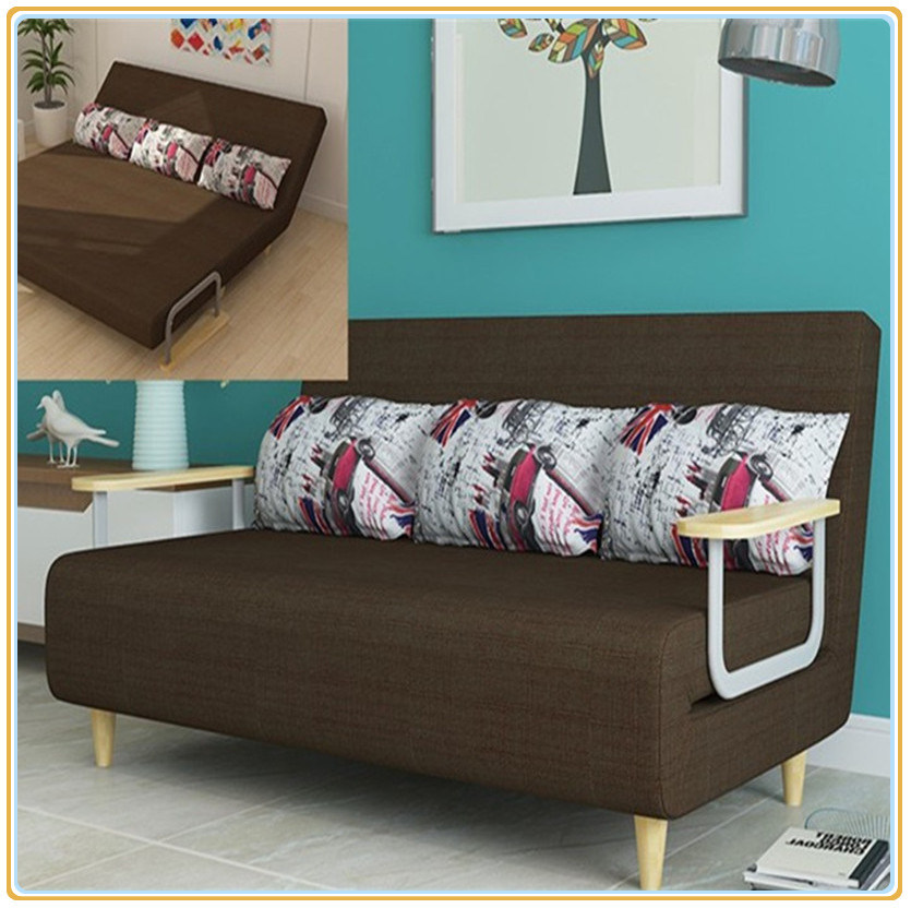 Transformable Sofa Bed Furniture, Compact Small Sofa Bed (197*120 CM)