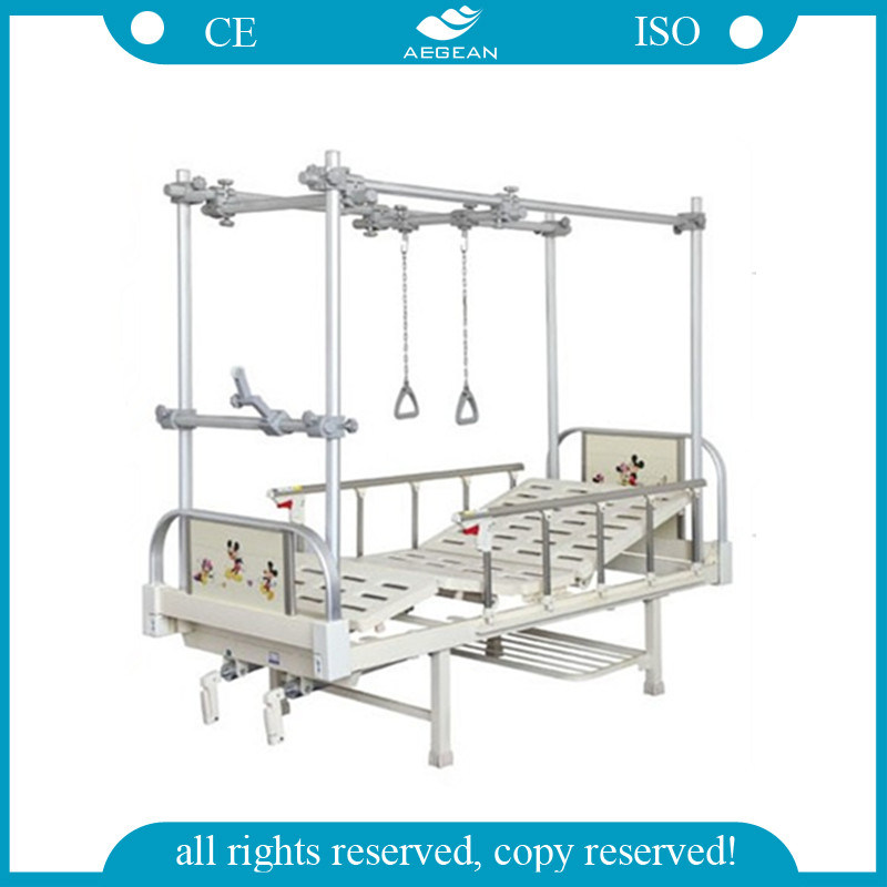 AG-Ob004 Hospital with Shoes Shelf Durable Healthcare Orthopedic Hospital Bed