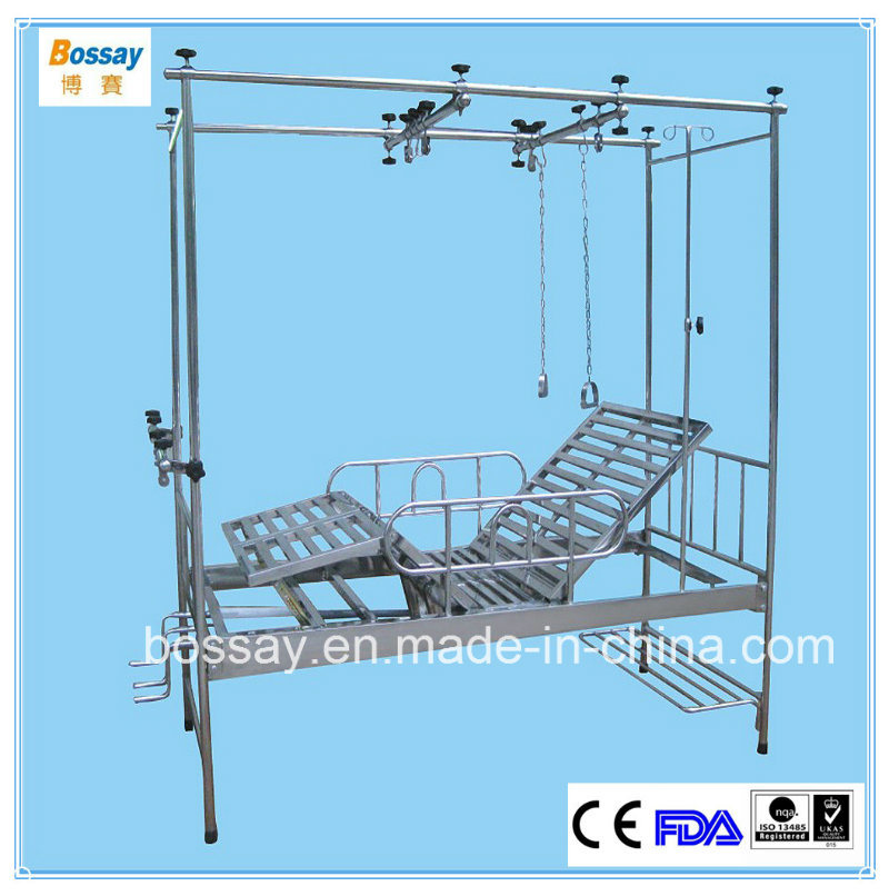 Orthopedics Manual Hospital Bed with Four Hand Cranks