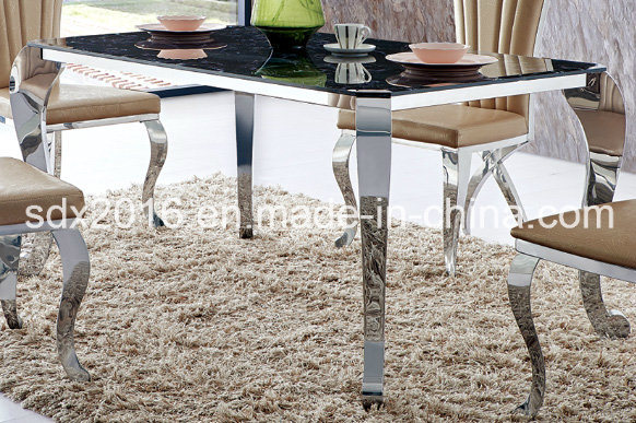 2016 High Quality Modern Marble Dining Table Design Home Furniture