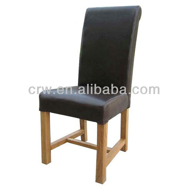 Rch-4072 Hot Sale Wooden Dining Leather Chair