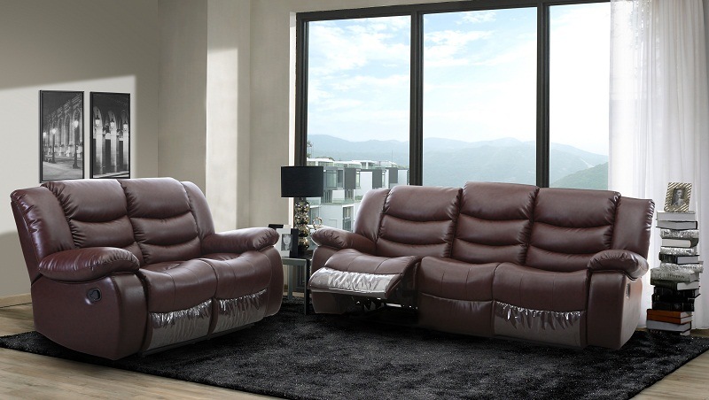 Home Furniture Living Room Recliner Leather Sofa