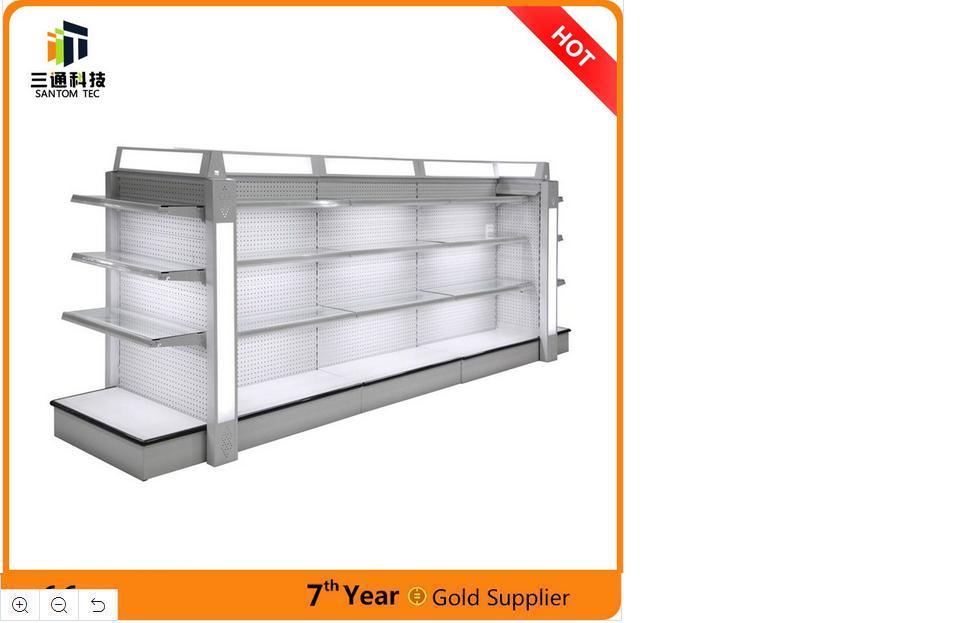 Metal Material Supermarket Shelving