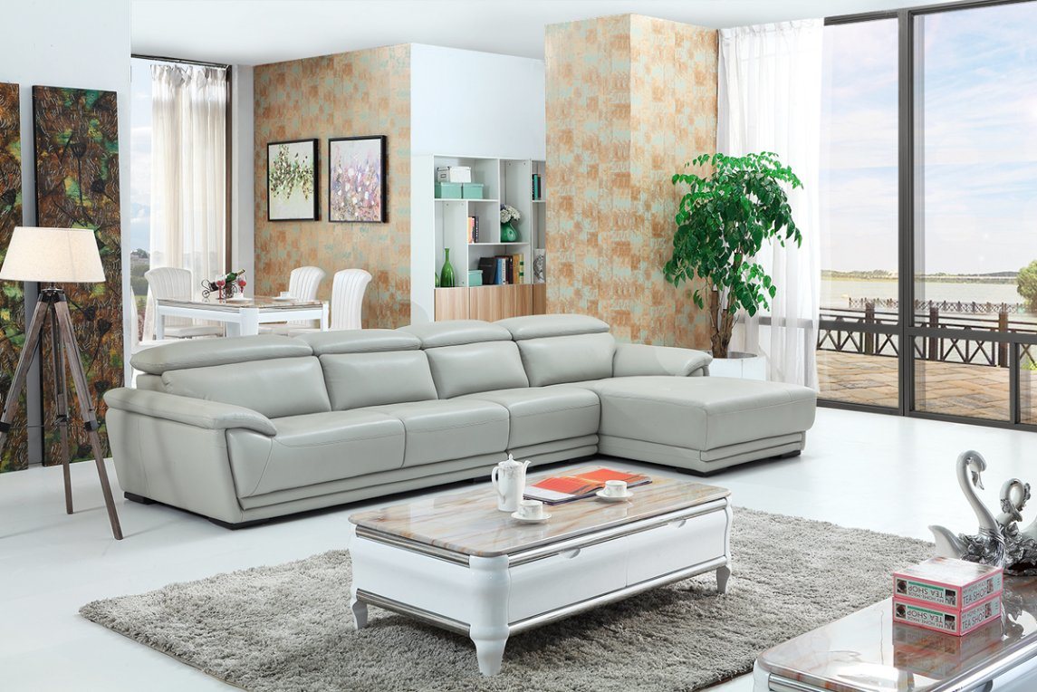 Morden European Style Modern Leather Sofa (SBL-9148)