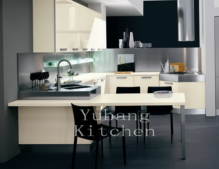 High Gloss/Matt Finished Lacquer Kitchen Cabinet M-L32