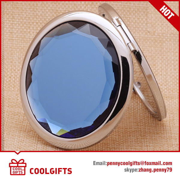 Crystal Diamond Folding Makeup Mirror, Cosmetic Mirror