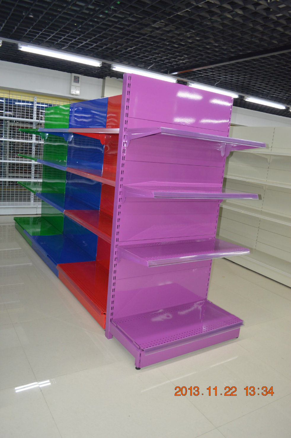 Hot Selling Supermarket Equipment 4 Layers Supermarket Shelf