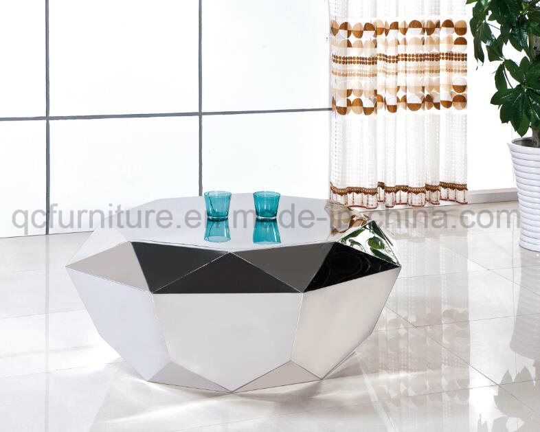 Diamond Stainless Steel Coffee Table