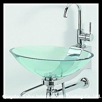 Houseware Clear Tempered Glass Basin