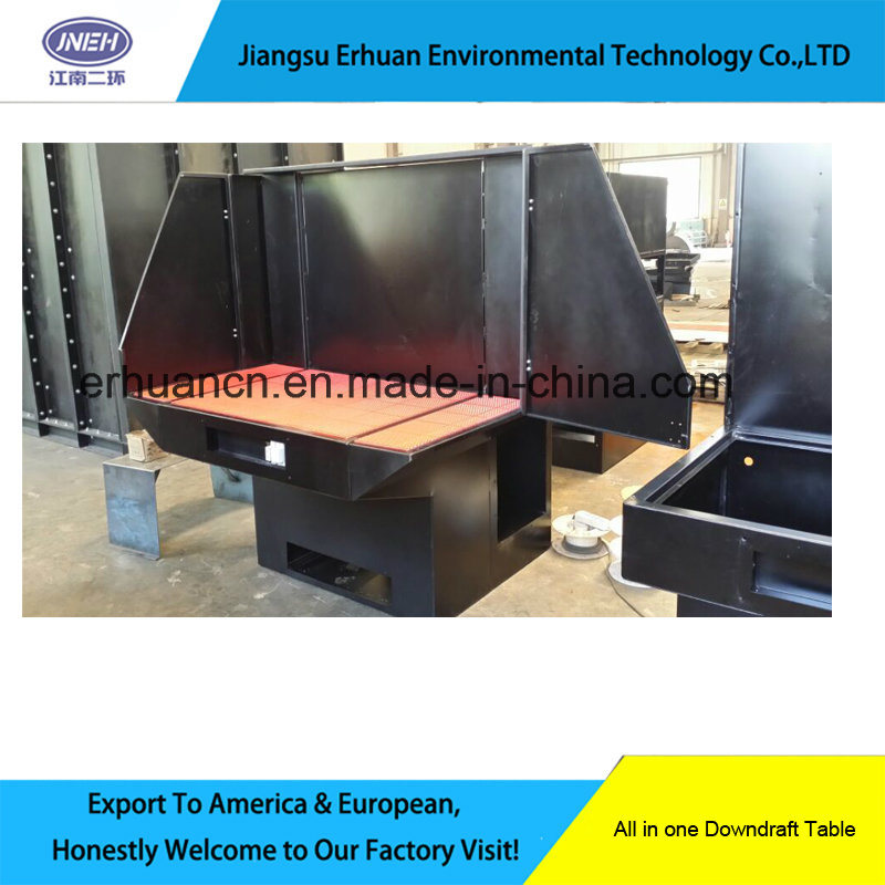 Erhuan High Quality Grinding Welding Dust Collection Table Polishing Dust Extraction Machine