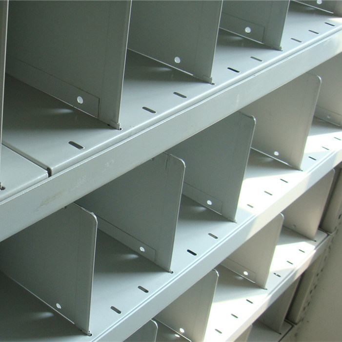 Adjustable Steel Shelf with Dividers