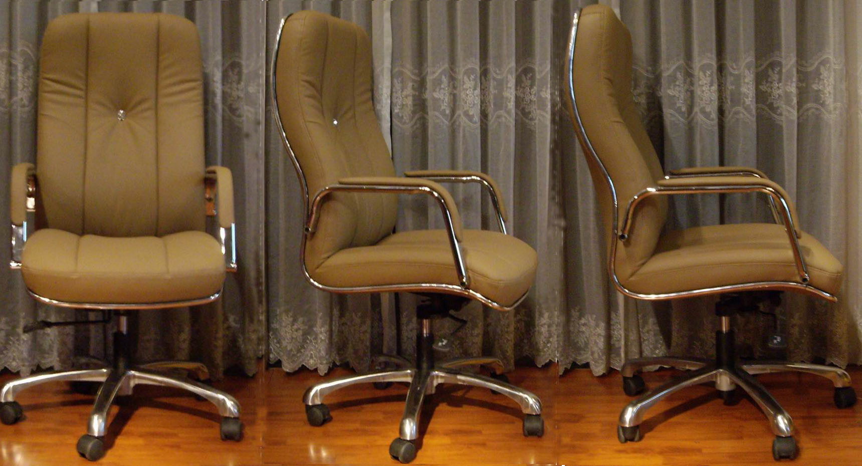 Hot Selling Real Leather Office Chair (80029)