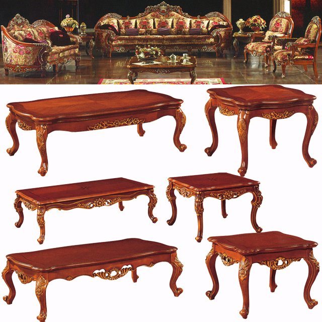 Antique Sofa Set for Living Room Furniture and Home Furniture (962C)