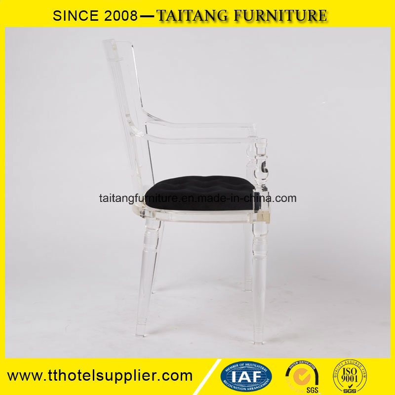 Luxury Wedding Event Aarm Clear Plastic Chair Sell